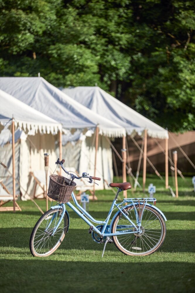 Camp Kerala Bikes at Isle of Wight Festival